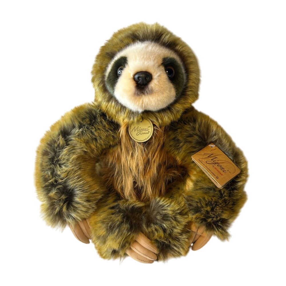 Aurora Miyoni Sloth Realistic Stuffed Animal Three-Toed Sloth Plushie SO SOFT!!